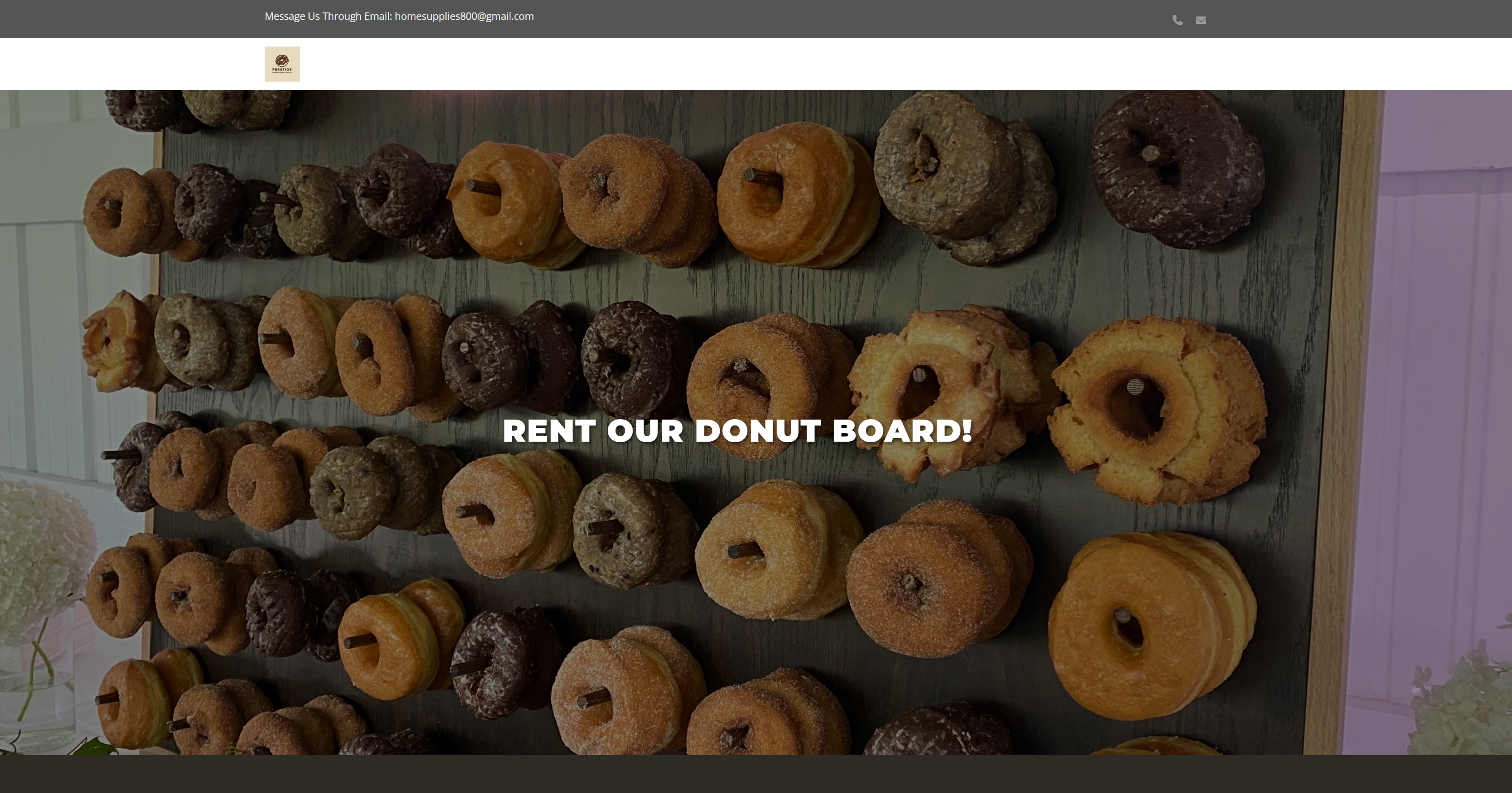 Donut Board Website