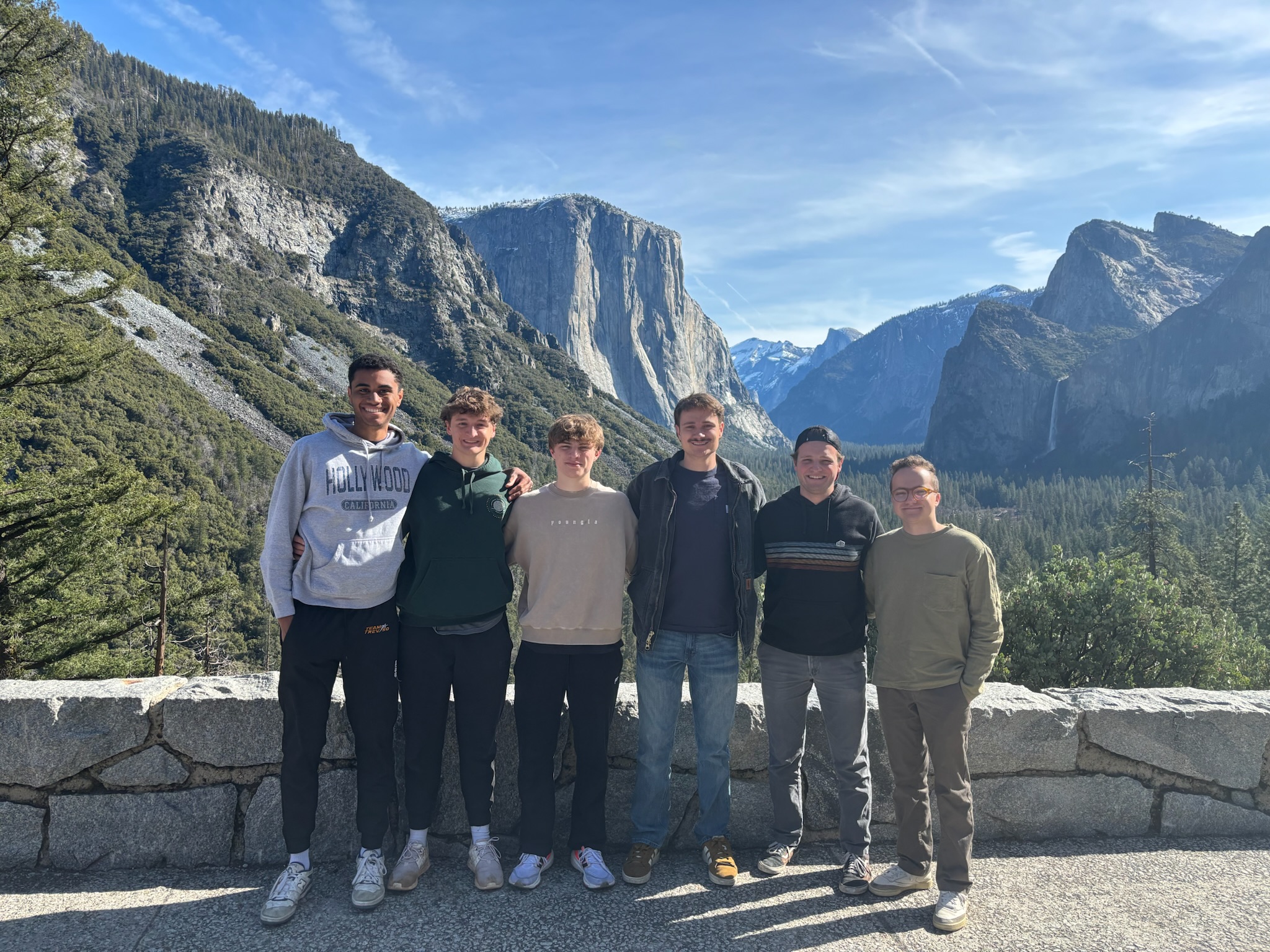 Friends - I am fortunate to have a great group of friends who bring joy and laughter into my life. Here we are at Yosemite.