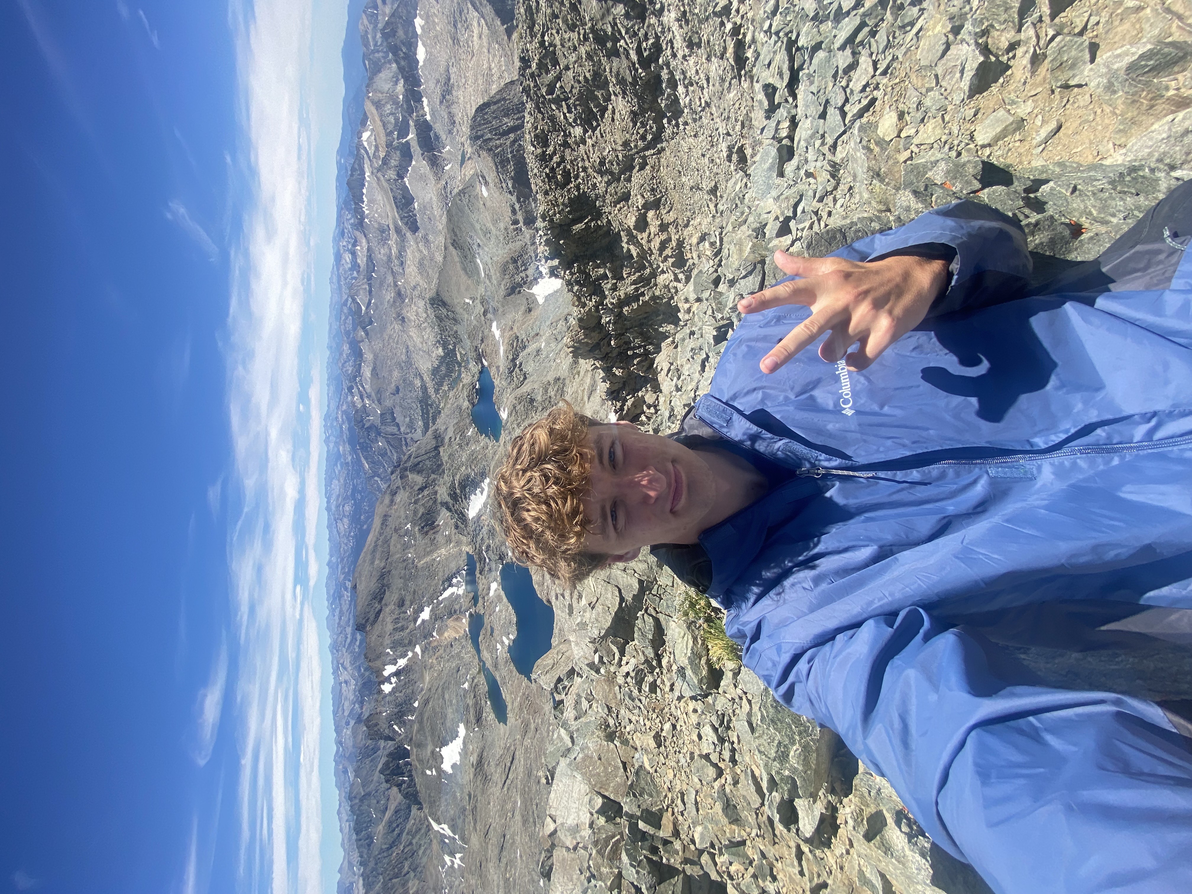 Hiking - I love hiking and exploring new trails. This photo was taken during a 7 day hike up mount Goddard.